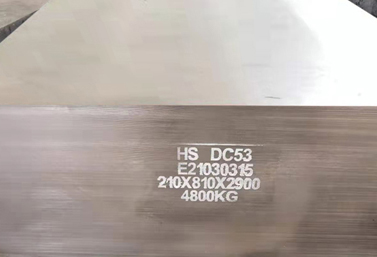 Acciaio pressofuso HS DC53